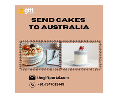 Send Cakes to Australia online from TheGiftPortal