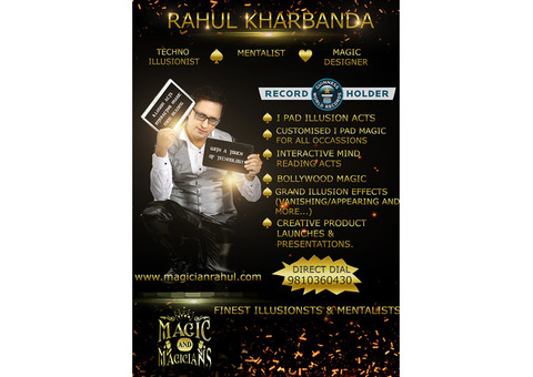 Most Famous illusionist in India to Hire