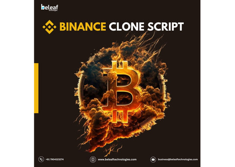 binance clone script - beleaf technologies