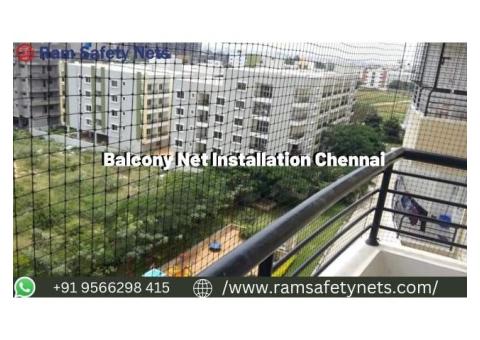 Balcony net installation chennai