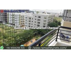 Balcony net installation chennai