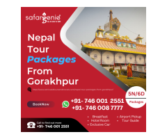 Book Nepal Tour Packages from Gorakhpur -SafarGenie