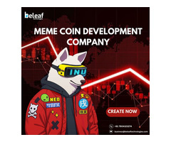 meme coin development company-beleaf technologies