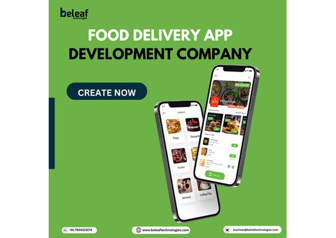 food delivery app development company- beleaf