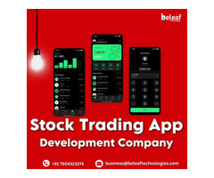 Stock trading app development company