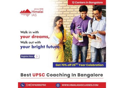 Start your UPSC Career, Best UPSC coaching in Bangalore
