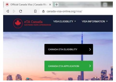 CANADA  Official Government Immigration Visa Application Online