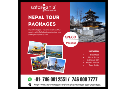 Contact Us To Book Nepal Tour Packages -SafarGenie