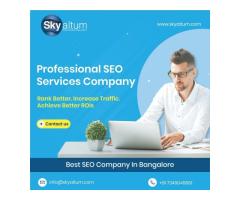 Get Top rankings on Google Best SEO company in Bangalore Skyaltum