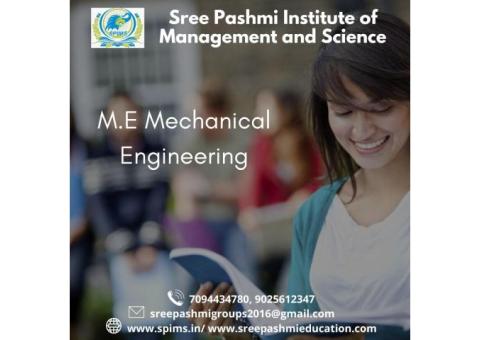 M.E Mechanical Engineering in distance education