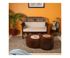 Buy Teak Wood Sofa Set – Durable & Luxurious Seating