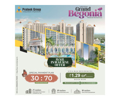 2 /3 BHK Home in Ghaziabad at Prateek Grand Begonia