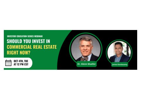 Free investor education webinar with Dr. Glenn Mueller
