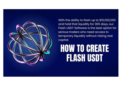 Introducing the Best USDT TRC20 Flashing Software!