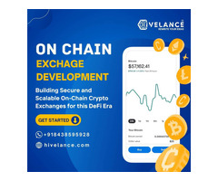 On Chain Exchange Development Solution - Hivelance