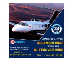 Hire the Finest Medivic Air Ambulance Services in Guwahati