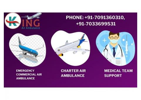 Choose the King Air Ambulance in Ranchi for Fastest Service