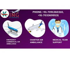 Choose the King Air Ambulance in Ranchi for Fastest Service