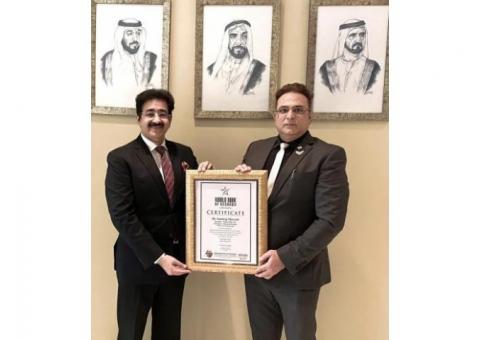 Sandeep Marwah In World Book of Records London
