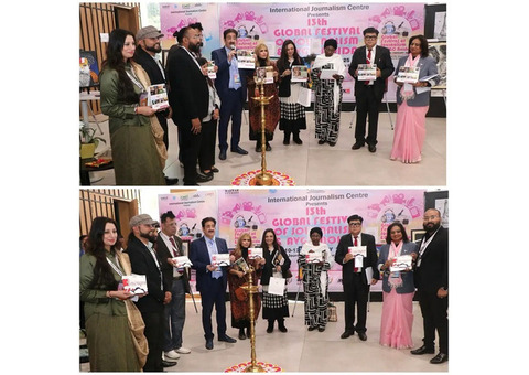 Brochure of Paintings and Calendar 2025 Unveiled at 13th GFJN