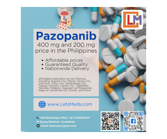 Pazopanib Tablet Price Online Manila Philippines