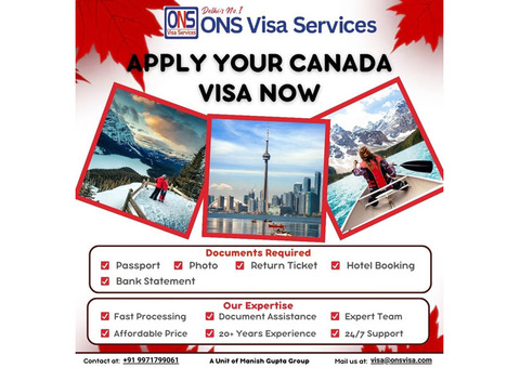 Apply for Your Canada Visa NOW!