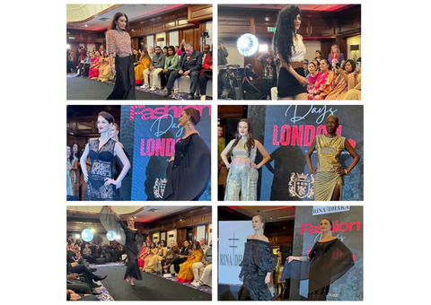 Fashion Show by Rina Dhaka at Bharat Mahotsav in London Showcases
