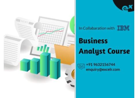 EXCELR BUSINESS ANALYST COURSE IN HYDERABAD