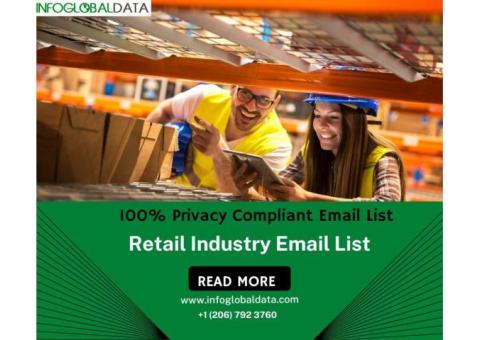 Buy Retail Industry Email List In US From InfoGlobalData