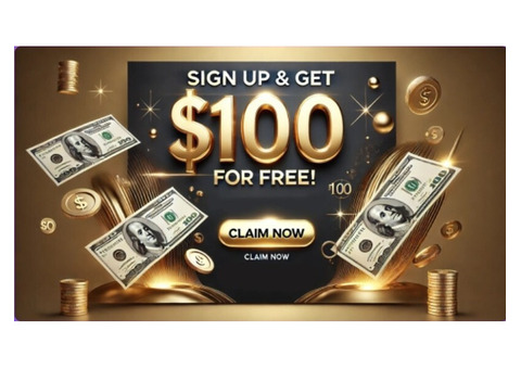 Free money. This one is totally FREE