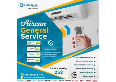 Aircon General Service in Singapore
