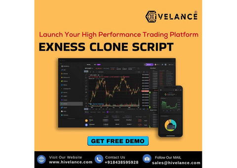 Exness Clone Script - Launch Your Forex Trading Platform at Low Cost