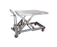 Stainless Steel Work Lift Table Cleanroom