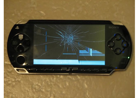 Psp broken screen repair