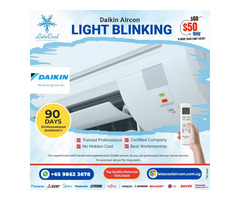 Daikin Aircon Light blinking