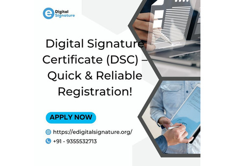 Get Your DSC Online – Fast & Secure!