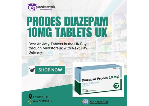 Buy Prodes Diazepam 10mg Tablets UK Next Day