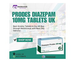 Buy Prodes Diazepam 10mg Tablets UK Next Day