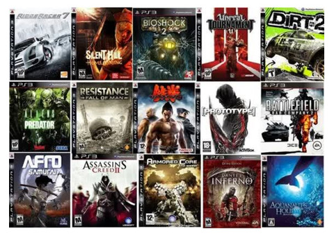 Games installation for PlayStation 3