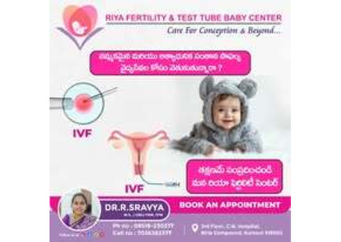 Female infertility treatment options at Riya Fertility