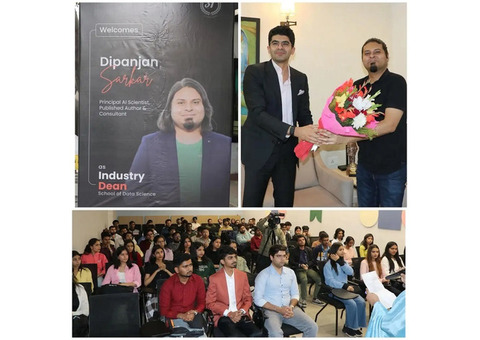Dipankar Sarkar Conducts Master Class on Data Science at AAFT School