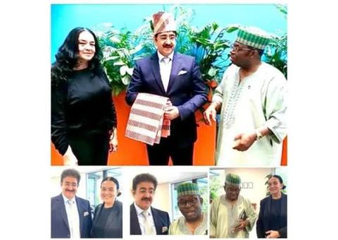 Sandeep Marwah Appreciated by AASGON Members at Kent