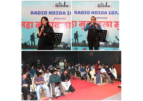 Radio Noida 107.4FM Hosts Auditions for Popular Singing Competition