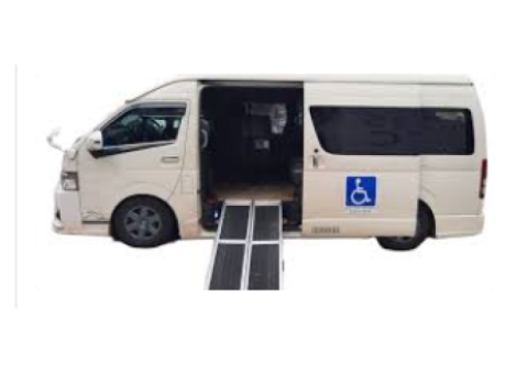 Wheelchair access taxi