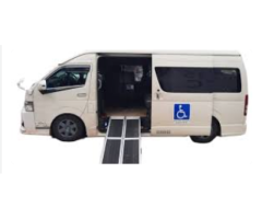 Wheelchair access taxi