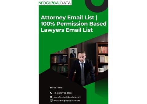 Buy CASS-certified Attorney Email List IN US From InfoGlobalData