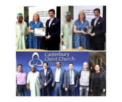 Sandeep Marwah Invited by Canterbury Christ Church University