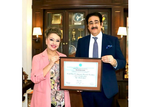 Honey Kalaria Honoured with Life Membership of World Peace Foundation