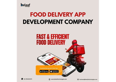 best "food delivery app development company" - beleaf