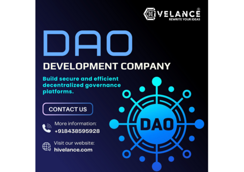 Get End-to-End DAO Development Services from Hivelance